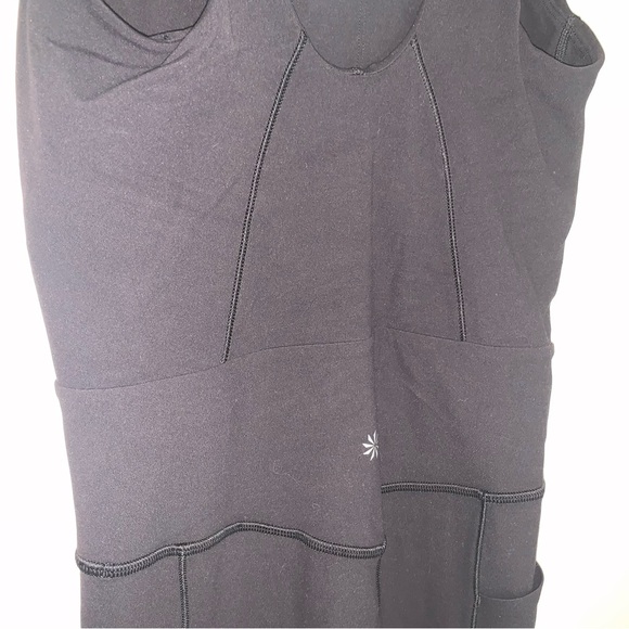 Athleta Black Salutation Stash 7/8 Bodysuit S - Picture 12 of 16